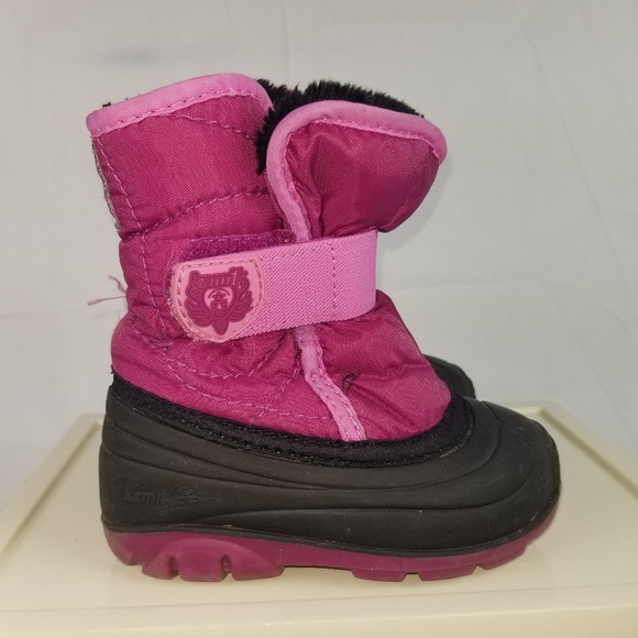 Kamik Shoes Girls Toddler 7 Purple Winter Snow Boots Poshmark